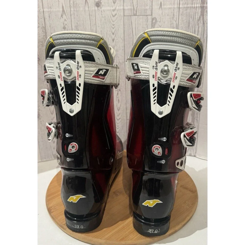 Nordica Ski Boots Red Speedmachine 110 Men's size 27.0/9 Snowboard Ski